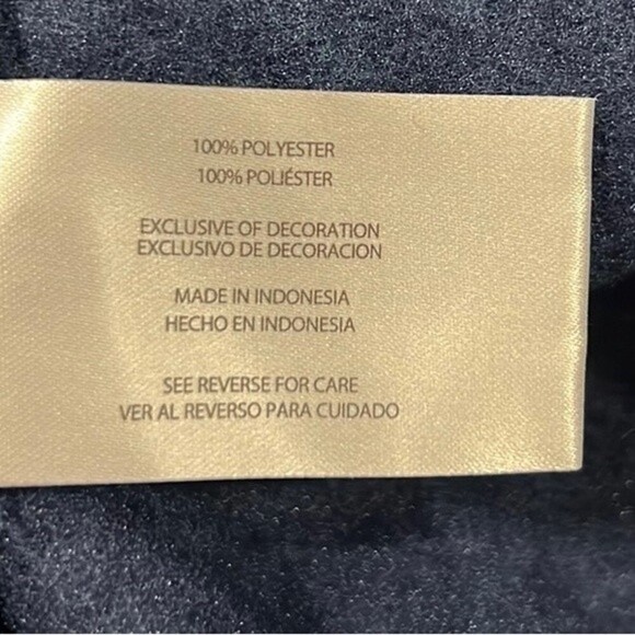 Eddie Bauer blue sweater fleece 1/4 zip size Large NWT - Picture 7 of 8